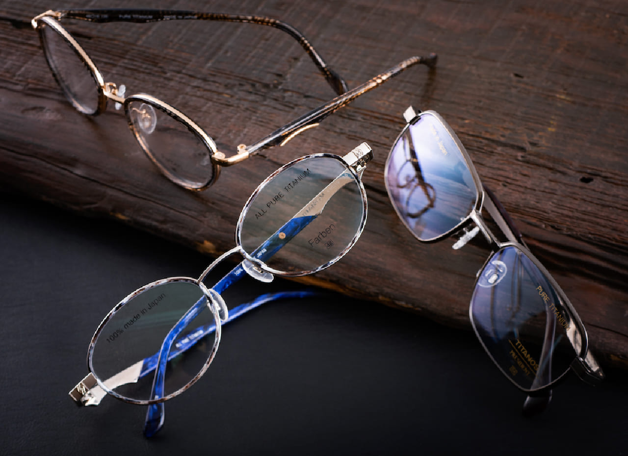 MADE IN JAPANの 日本製メガネ多数 幅広いラインナップ